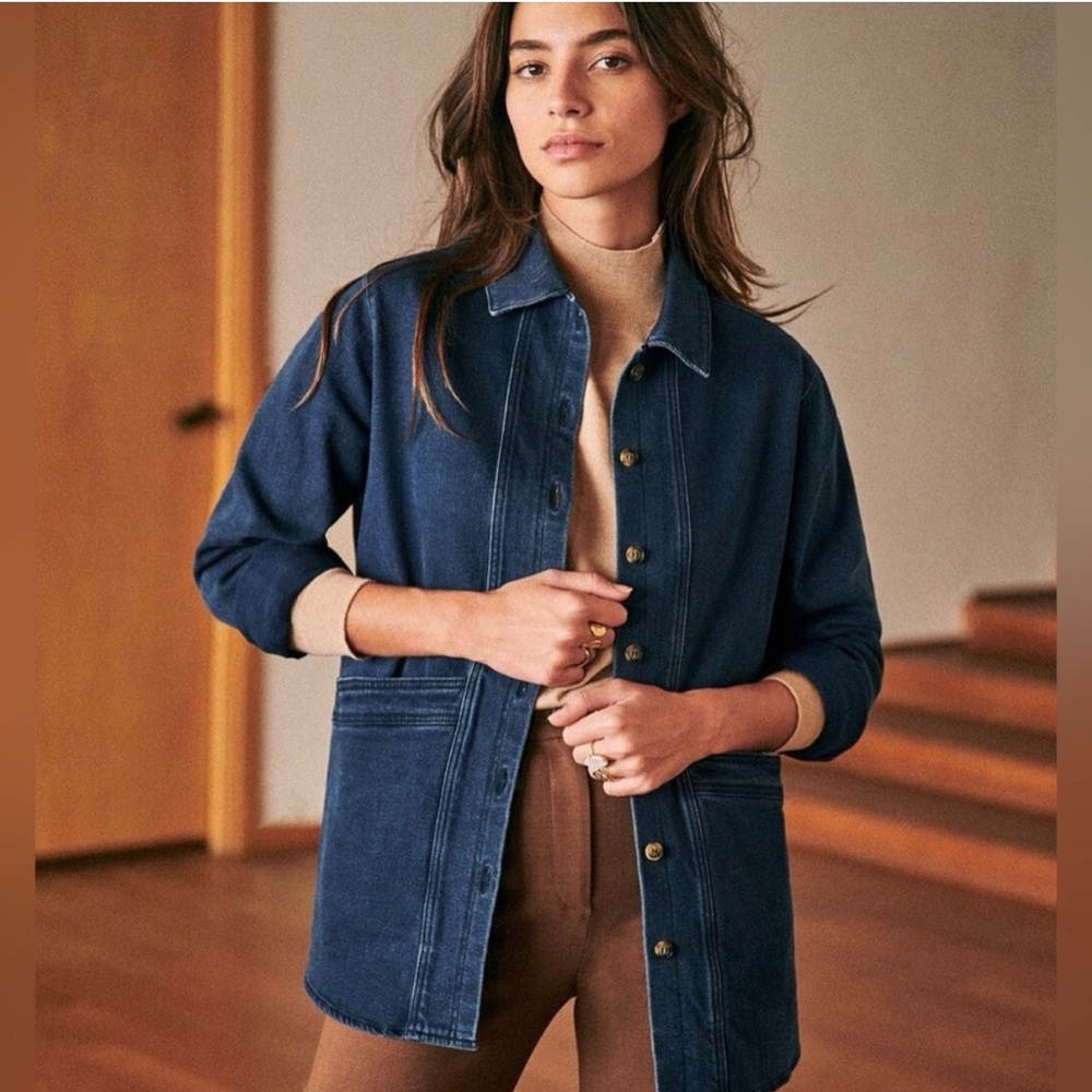 Sezane Will Denim Jacket
